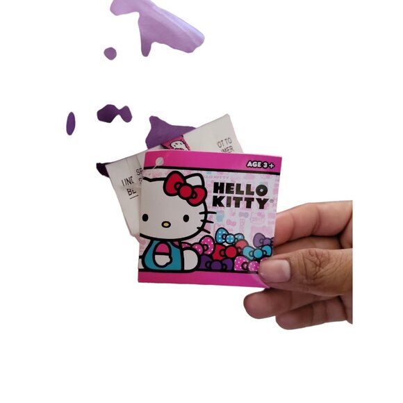 Sanrio Hello Kitty Sweet Purple Cute Decorative Throw Pillow - Picture 6 of 6